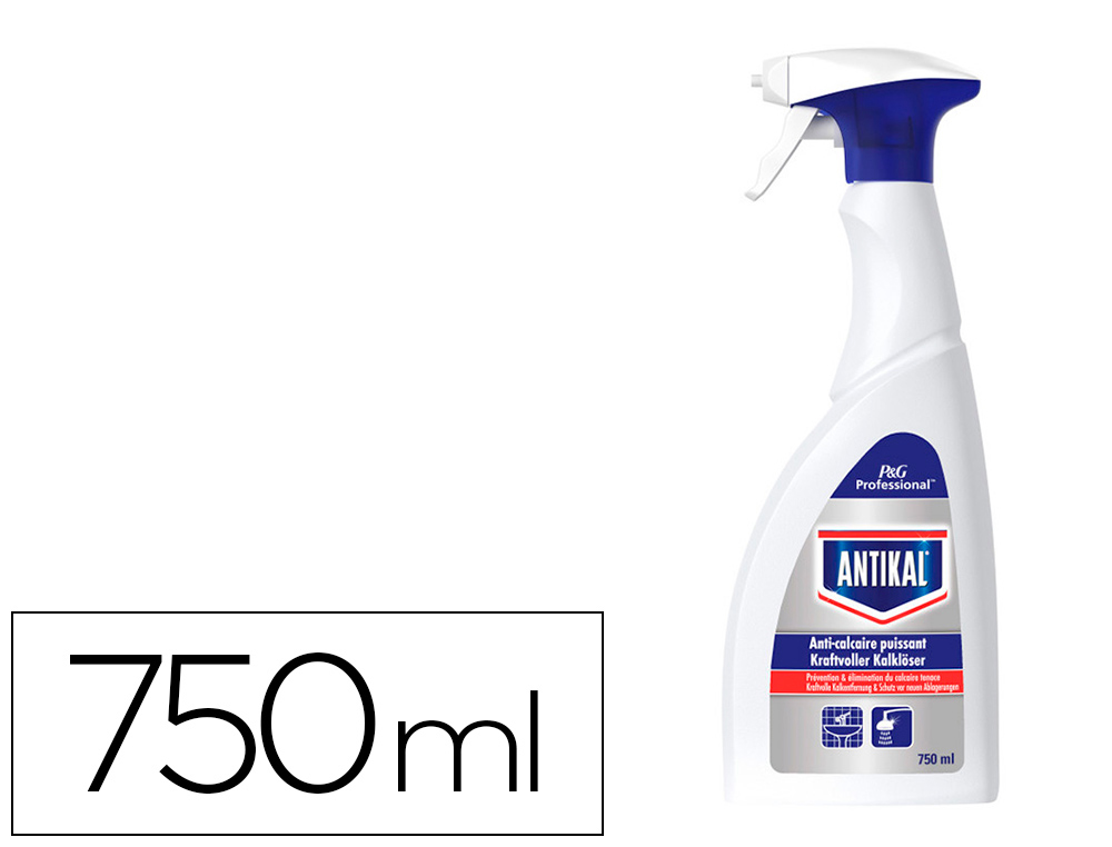 DETARTRANT HPS ANTI-CALCAIRE PUISSANT ANTIKAL              PULVERISATEUR 750ML