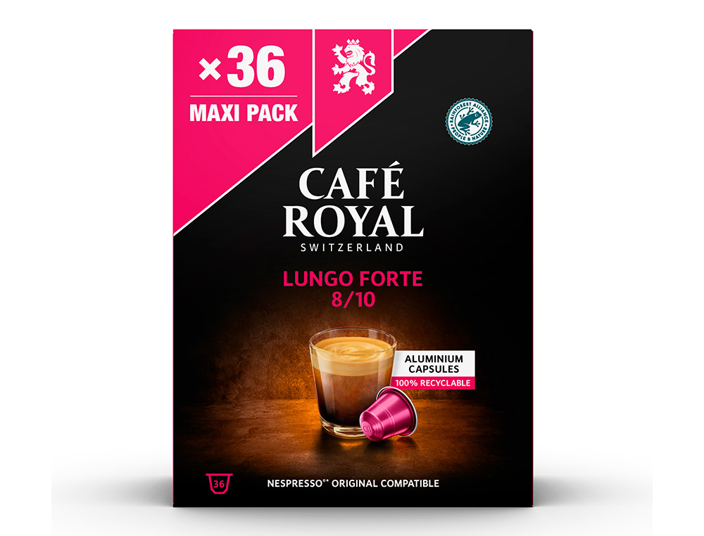 CAFE ROYAL LUNGO FORTE S COMP 36 CAPSULES