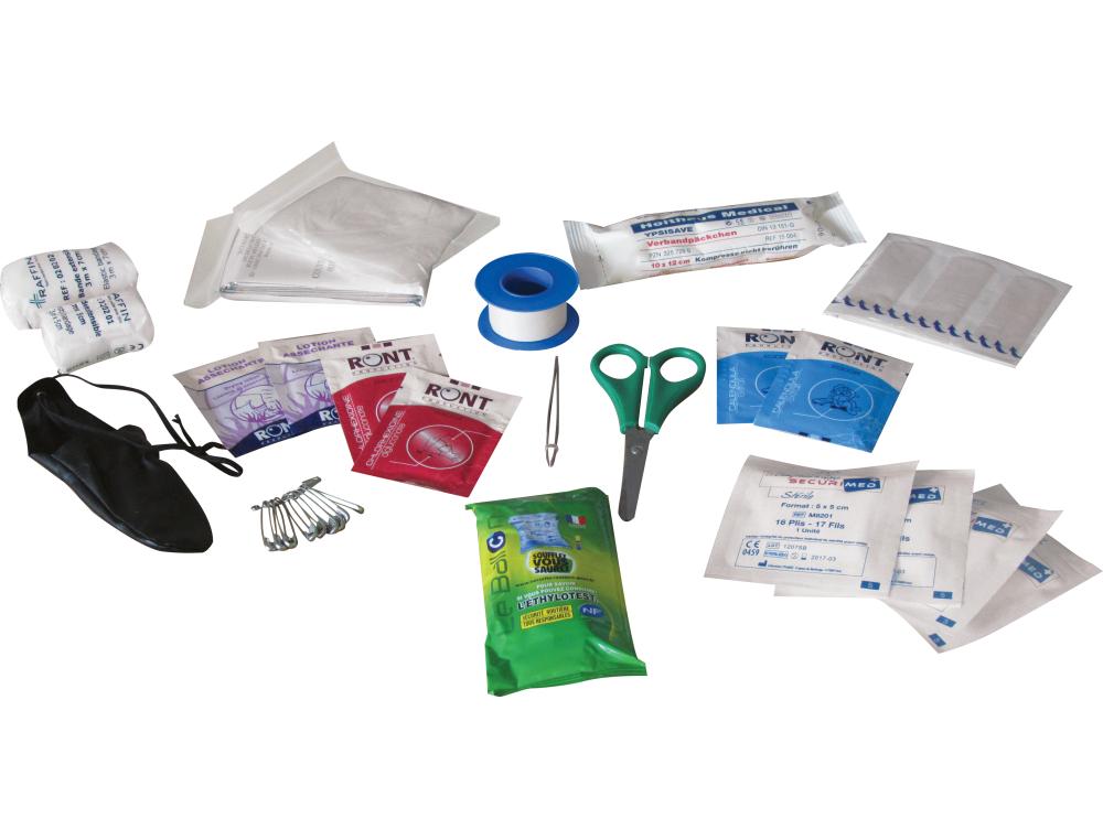 NECESSAIRE A PHARMACIE 49P. KIT D'QUIPEMENT DE PHARMACIE