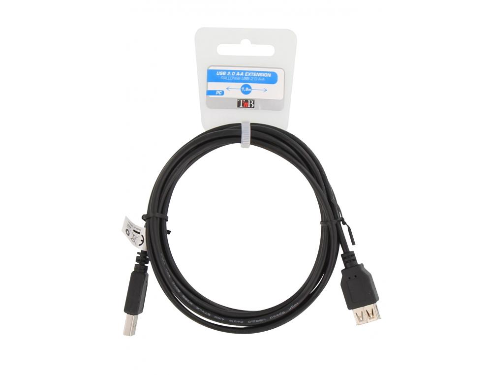 CABLE USB 2.0 A M/A F CABLE USB 2.0 A M/A F