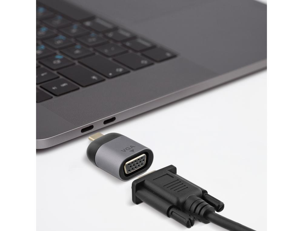 ADAPT.USB-C VERS VGA ICLICK ADAPTATEUR USB-C VERS VGA ICLICK